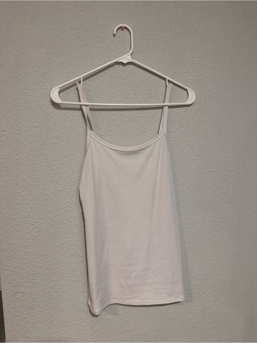 No Boundaries White Slim Camisole Tank